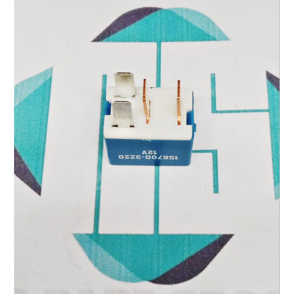 Denso Blue Relay 4 ขา 12V Avanza Xenia Jazz Universal