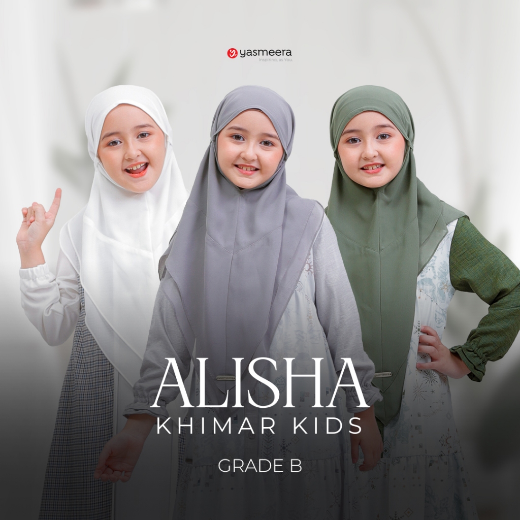 Yasmeera Official | Alisha Khimar Kids Grade B