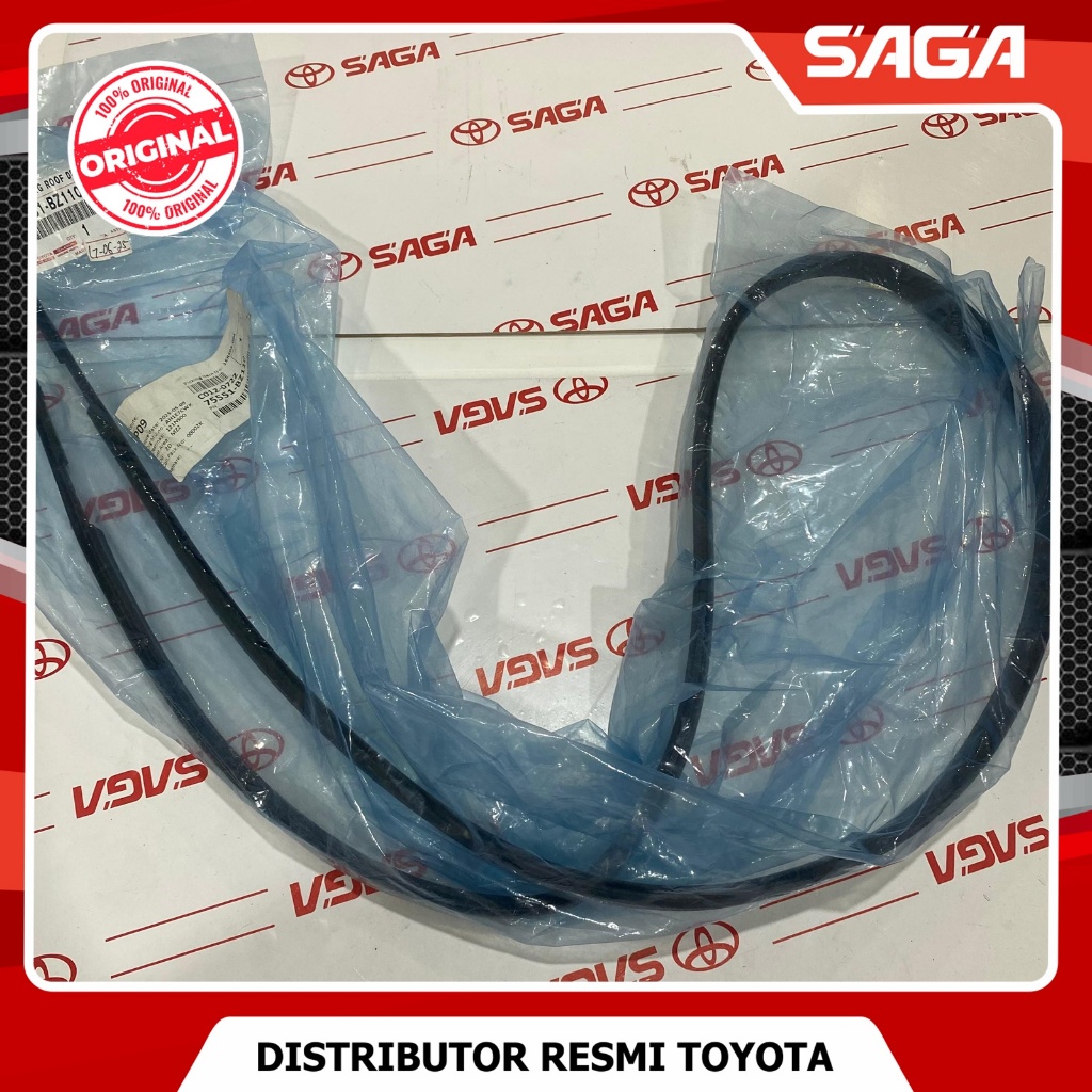 SAGA SAGA | คิ้วยางหลังคาขวาสําหรับ Agya Ayla Original Toyota 75551-BZ110