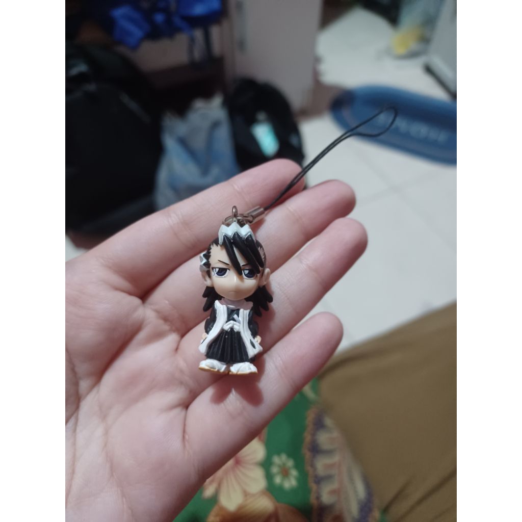Byakuya Kuchiki Bleach Phone Strap Figure Bandai