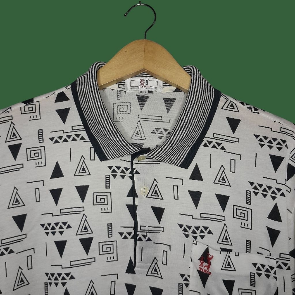 PGA TOUR GOLF เสื้อยืดคอปกผู้ชาย เสื้อกีฬาผู้ชาย