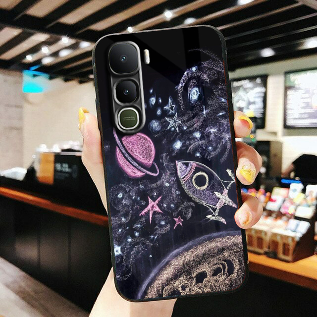 เคสโทรศัพท์ HP สําหรับ Vivo Y400 4G Y400 5G [CG59] เคสโทรศัพท์กระจกเคลือบเงา - เคสโทรศัพท์ VIvo - เค