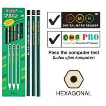 Joyko P88 Pencil Joyko Pencil P88 ORIGINAL 2B 1 กล่อง 12 ชิ้น