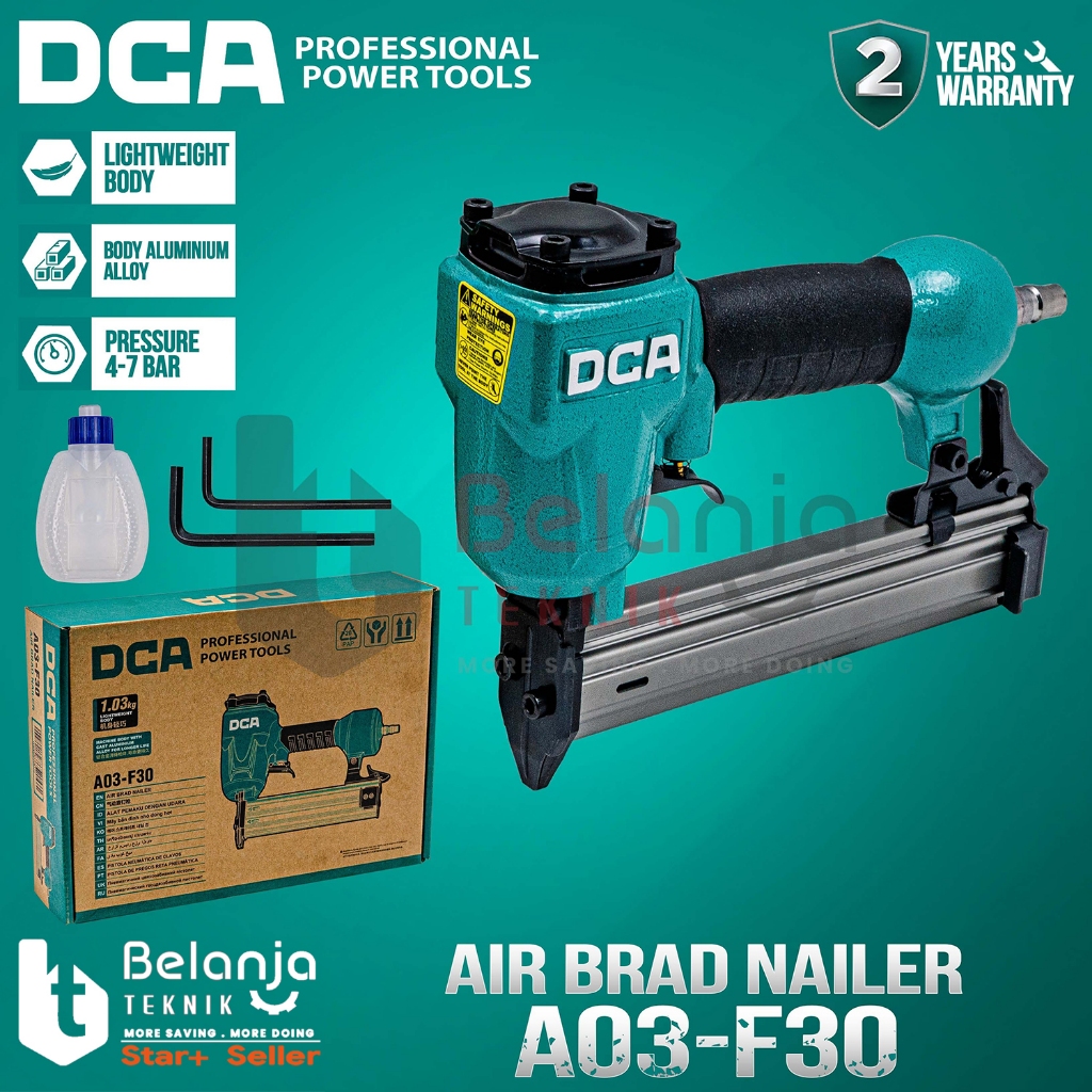 DCA A03-F30 Air Brad Nailer Straight Nailer A03 F30 30MM
