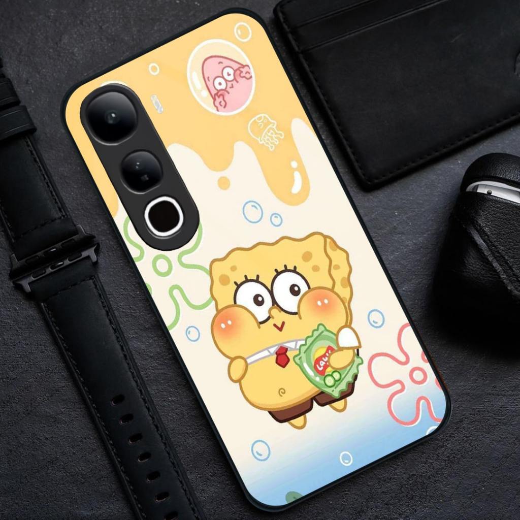 Softcase Glass Kaca Vivo Y400 4G Y400 5G [BSG-54] - เคส Hp Vivo Y400 4G Y400 5G Y29 Y19S V50 Lite V4