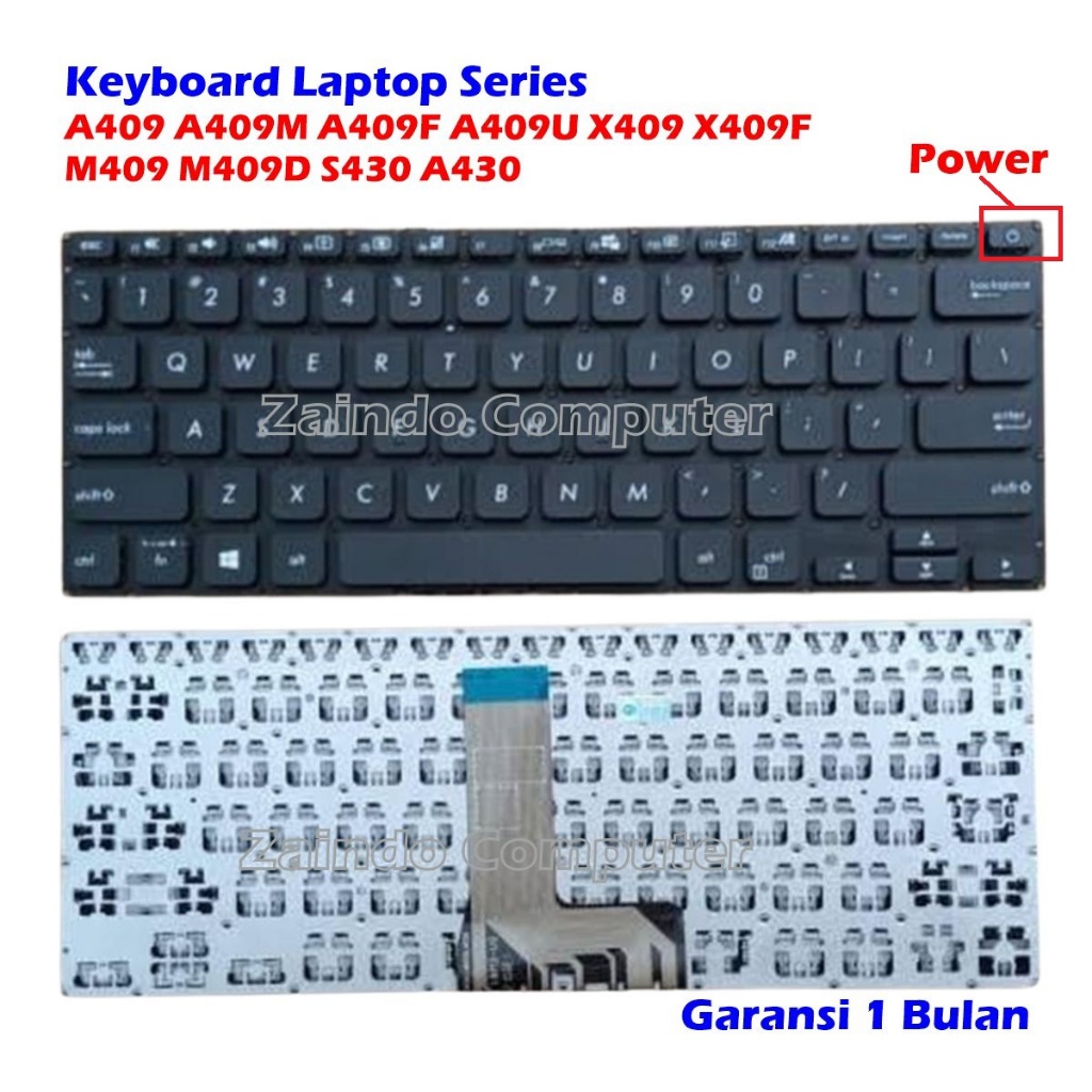 ASUS A409 A409F A409FJ A409J A409M A409MA A409UA A409UJ X409FJ X409UJMA X409UA M409 M409D S430 - สีด