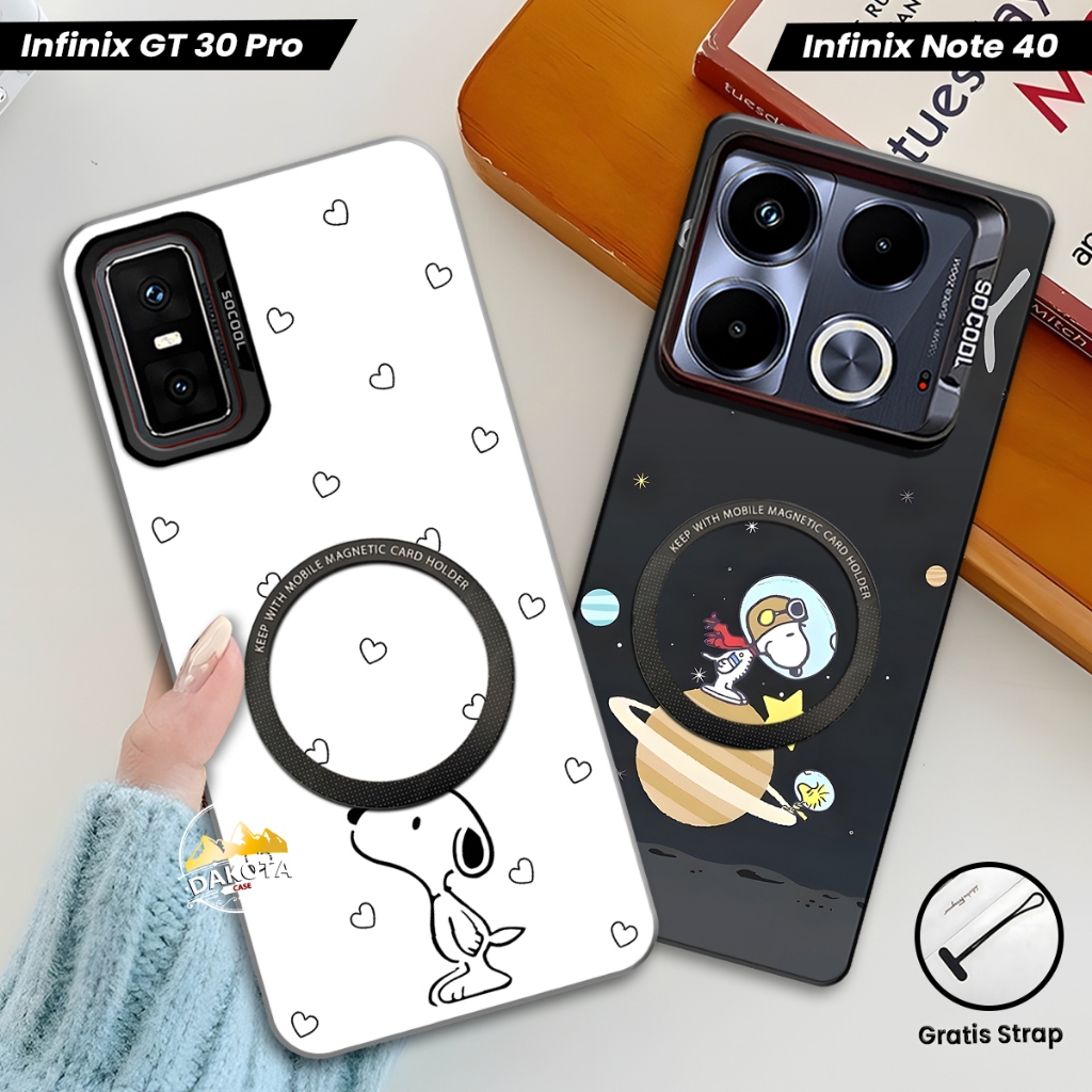 ปลอกแม่เหล็ก Infinix GT 30 PRO / GT 20 PRO / GT 10 PRO IMD ภาพโฮโลแกรม Sn00py | Magnetic Support Cas