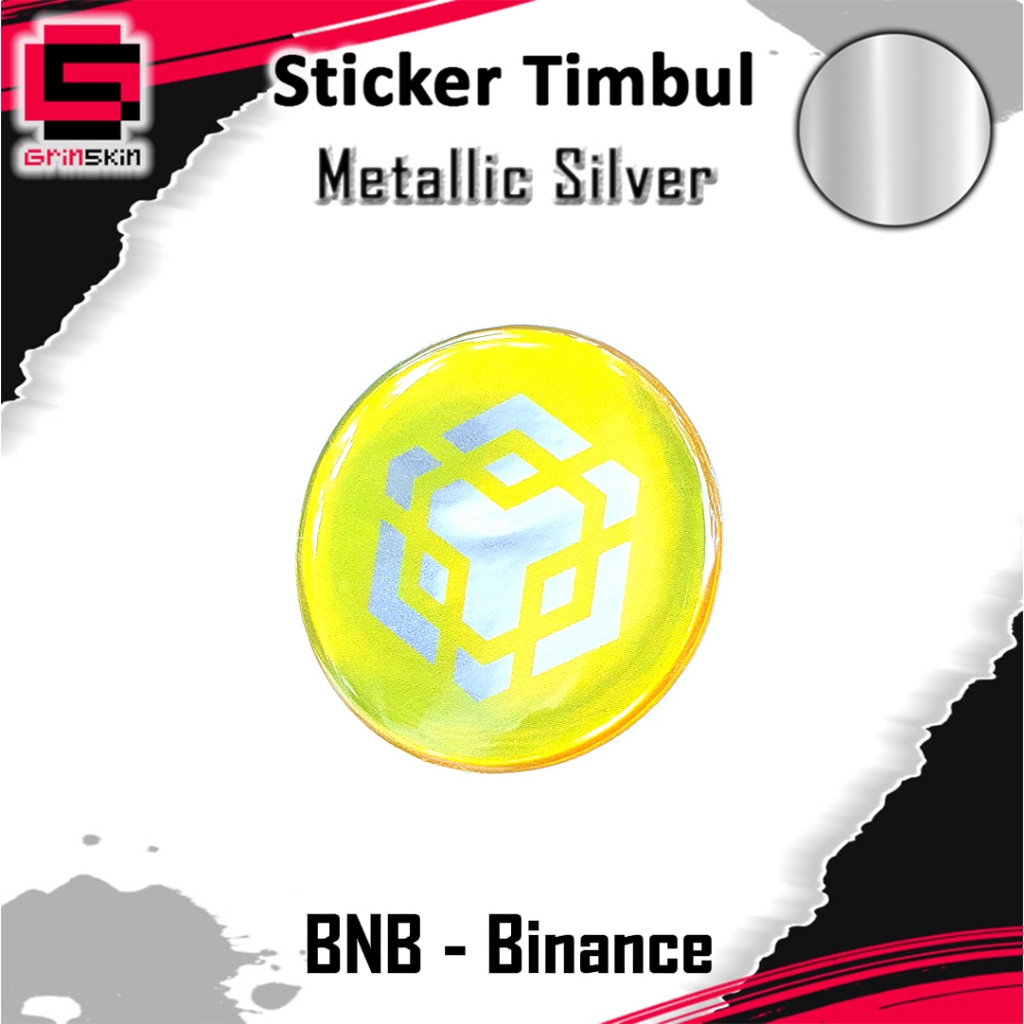 BNB Logo Emblem Sticker - Binance
