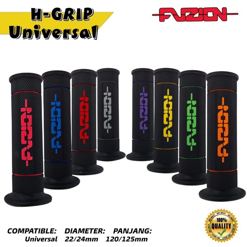 Fuzion Grip Super Import Soft คุณภาพดีที่สุด Original Fuzion Universal สําหรับรถจักรยานยนต์ทั้งหมดรา