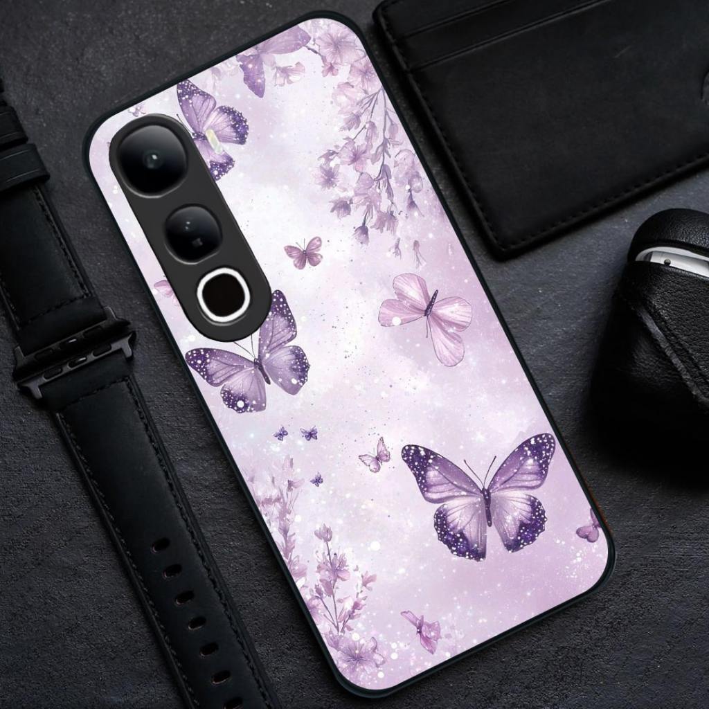 Softcase Glass Kaca Vivo Y400 4G Y400 5G [BSG-22] - เคส Hp Vivo Y400 4G Y400 5G Y29 Y19S V50 Lite V4