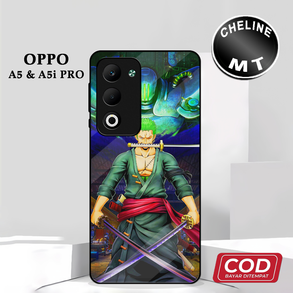 ( DD 20 ) เคส Sofcase Glossy สําหรับ Oppo A5 l oppo A5i PRO l Anime Motif l บทคัดย่อ l น่ารัก l Kesi