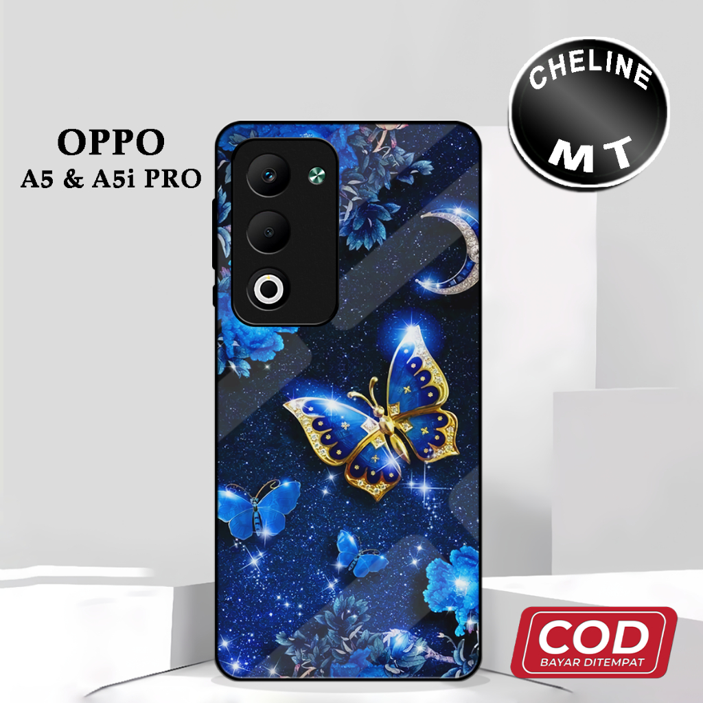 ( DD 22 ) เคส Sofcase Glossy สําหรับ Oppo A5 l oppo A5i PRO l Anime Motif l บทคัดย่อ l น่ารัก l Kesi