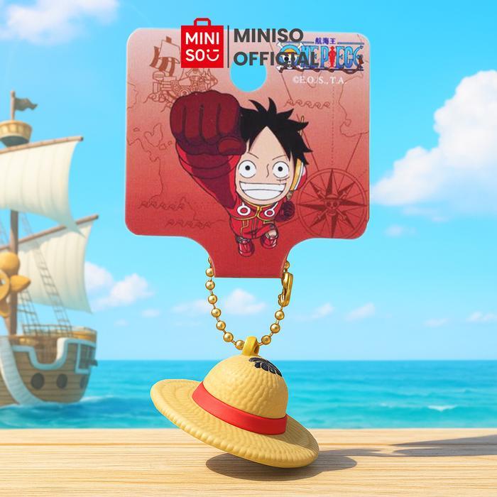 GANTUNGAN Luffy One Piece x Miniso Keychain โดย Quotakata