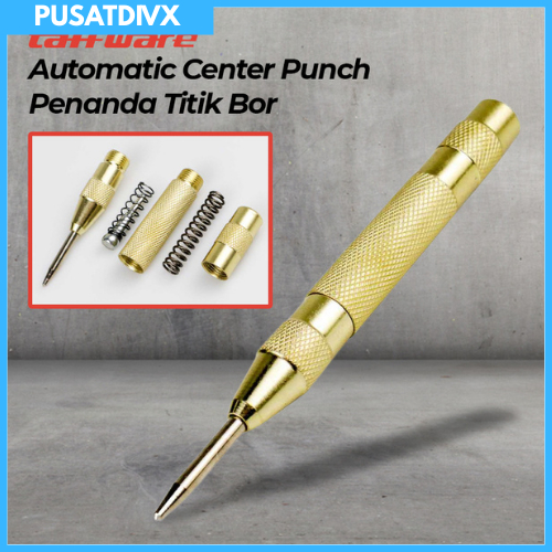 SANJI TAFFWARE AUTOMATIC CENTER PUNCH DRILL POINT MARKER