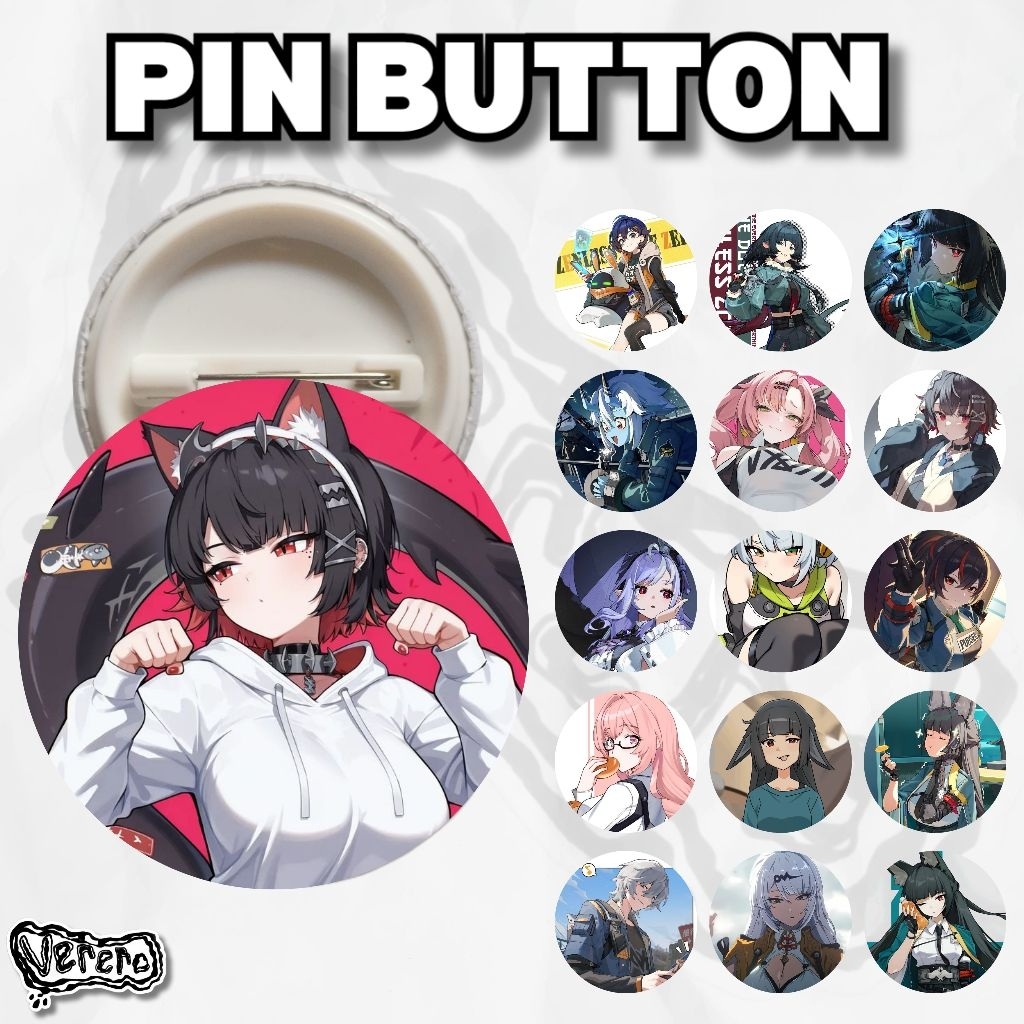 Pin Zenless Zone Zero ZZZ อะนิเมะ Ellen joe Miyabi Jane doe