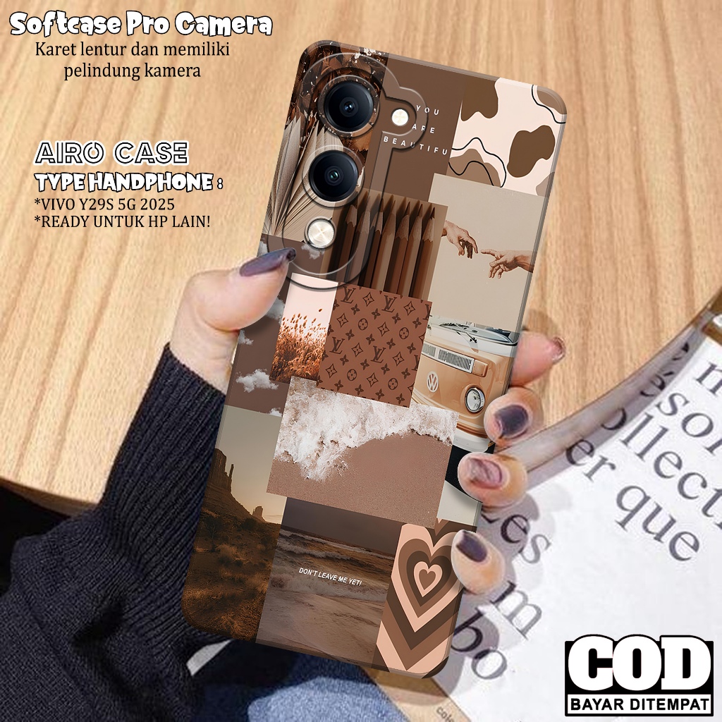 เคส HP ล่าสุด VIVO Y29S 5G 2025 - เคส VIVO Y29S 5G 2025 Softcase - AESTHETIC Fashion Case - VIVO Y29