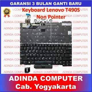 Ienovo ThinkPad E480 T480 T480S T490 T490S T495 คีย์บอร์ดที่ไม่ใช่ตัวชี้