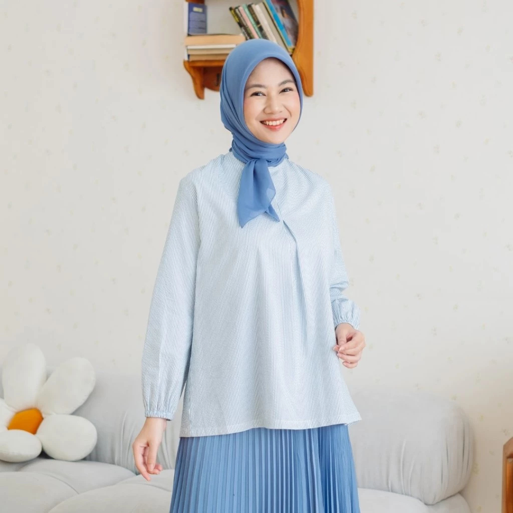 เสื้อ Zoya KARINA - เสื้อ Wudhu Friendly ผู้หญิงทําจากผ้าฝ้ายผสมพรีเมี่ยม