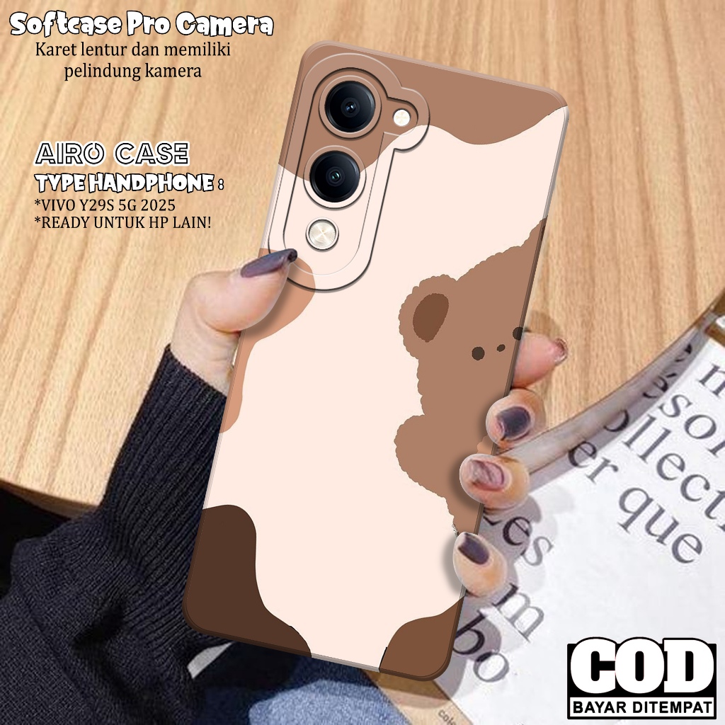 HP เคส VIVO Y29S 5G 2025 ล่าสุด - เคส VIVO Y29S 5G 2025 Softcase - เคสแฟชั่นการ์ตูน - เคส VIVO Y29S 