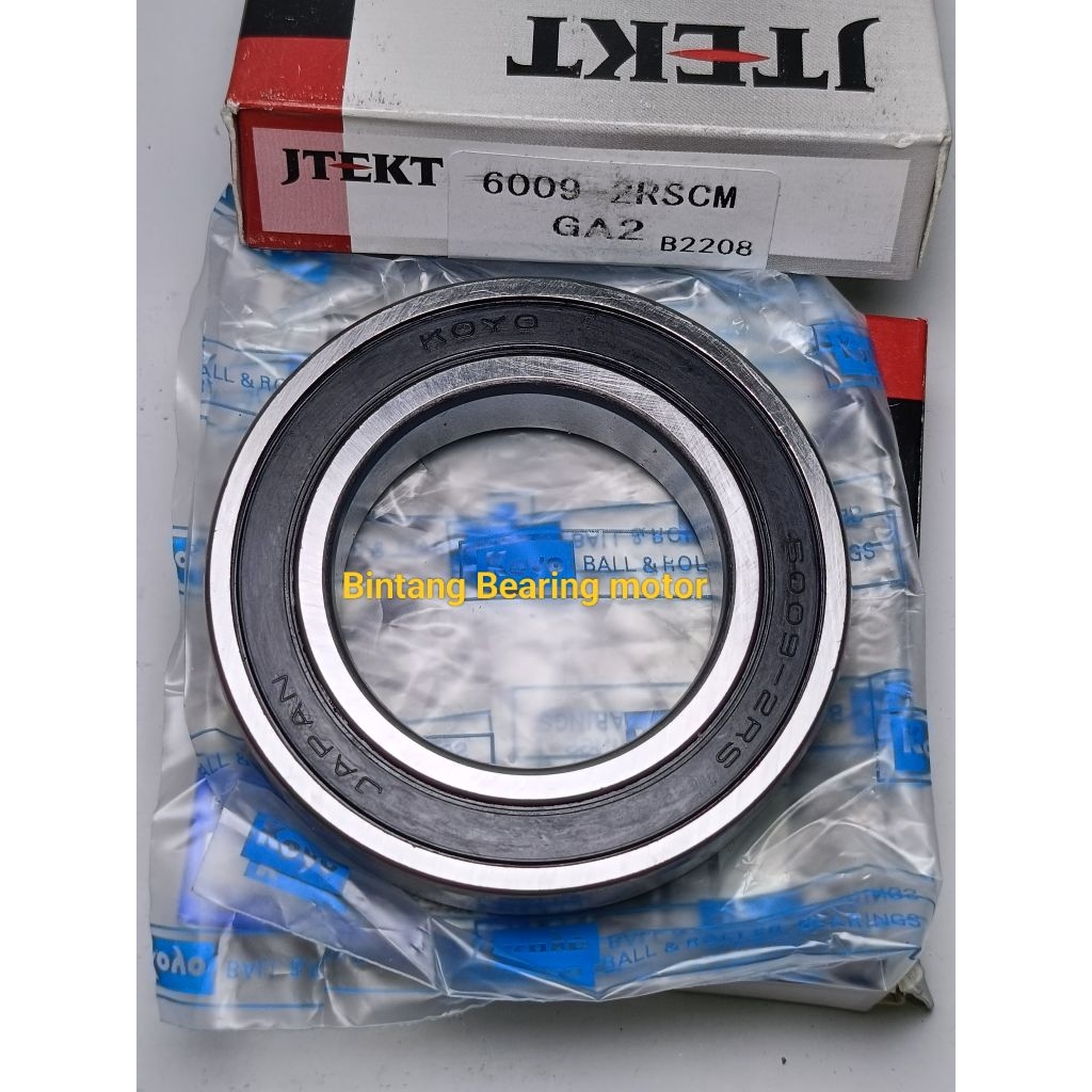 แบริ่ง 6009 2RS klahar klaher Bearing พร้อมหมวกยาง