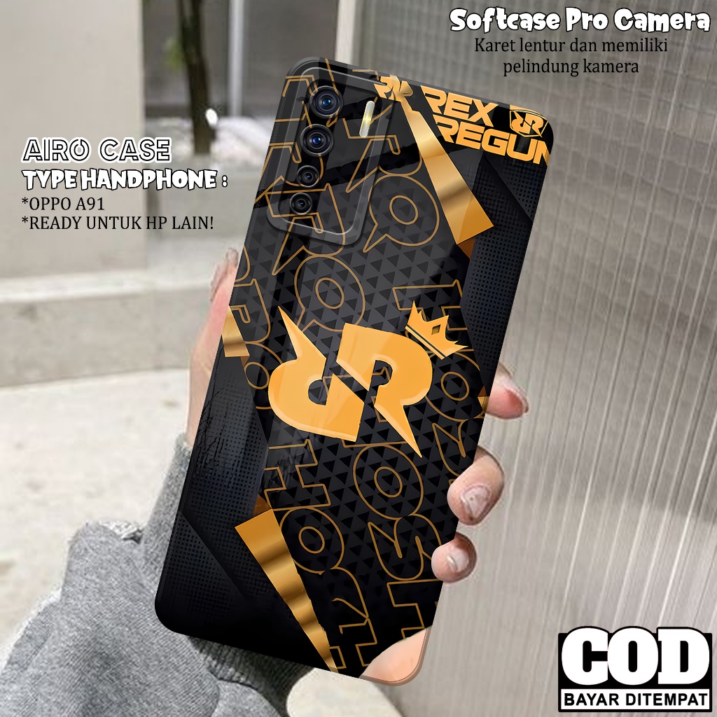 เคส OPPO A91 - OPPO A91 Softcase - เคสแฟชั่น GAME - เคส OPPO A91 - เคส Pro Camera Softcase - Tpu - เ
