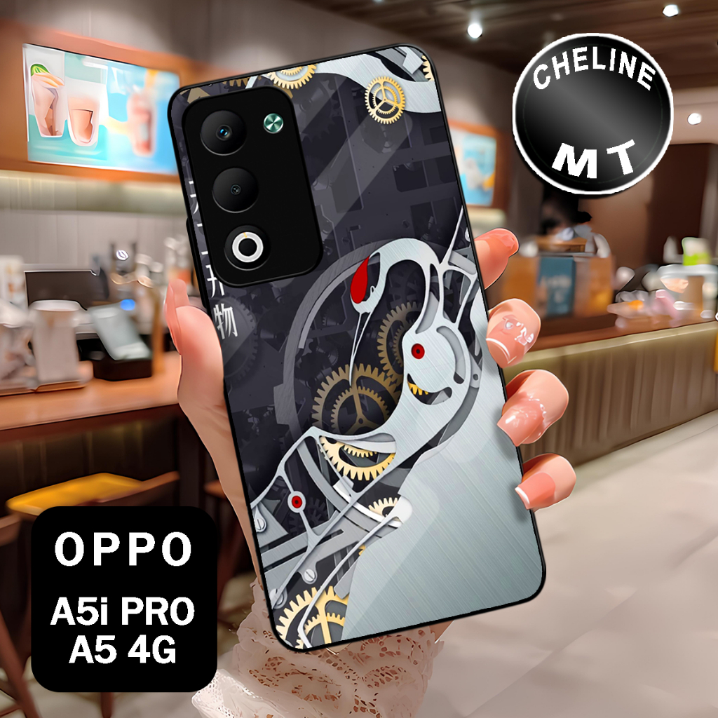 ( XX 11 ) เคส Sofcase Glossy สําหรับ Oppo A5 l oppo A5i PRO l Anime Motif l บทคัดย่อ l น่ารัก l Kesi