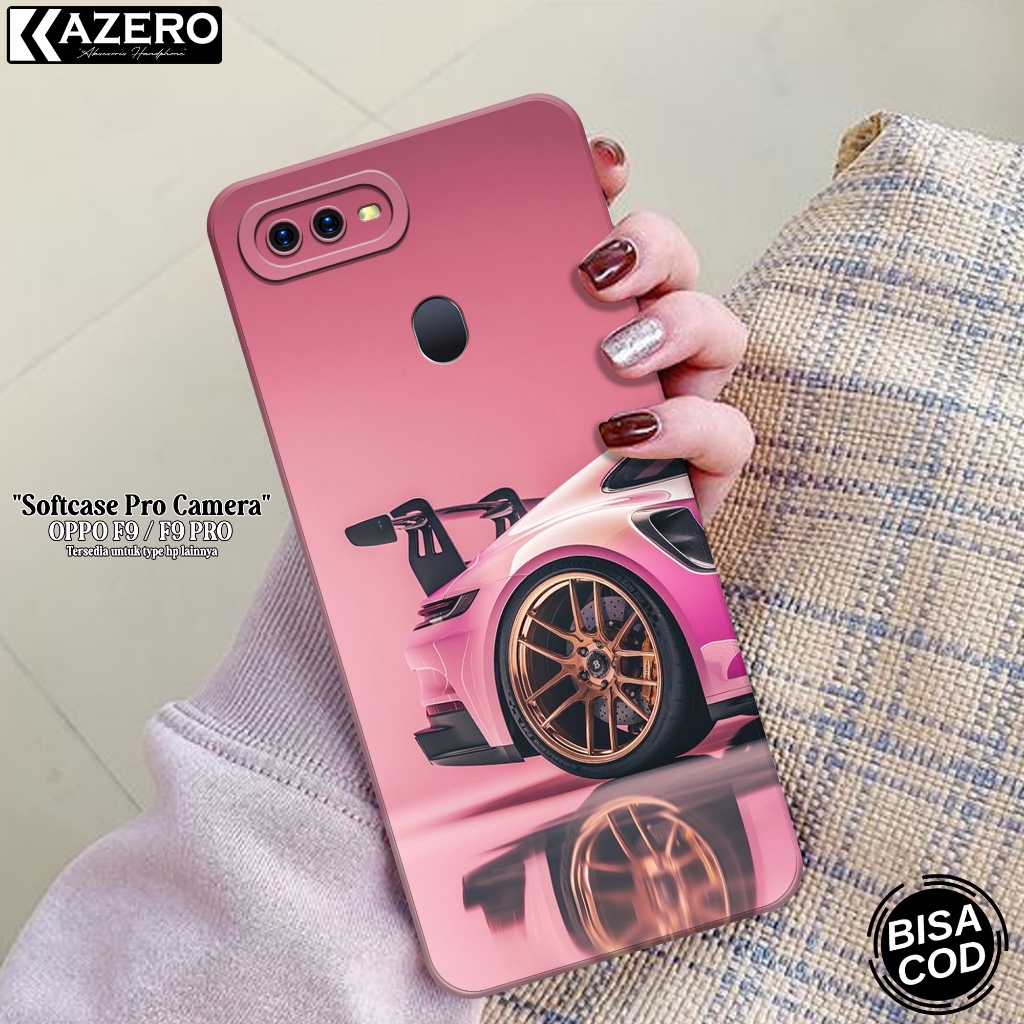 HP OPPO F9 / F9 PRO เคสโทรศัพท์แฟชั่นล่าสุดกรณีรถ Softcase OPPO F9 / F9 PROSilicone Pro เคสกล้อง OPP