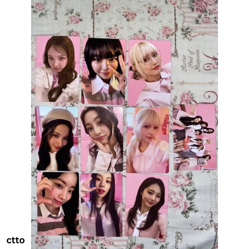 Twice X Nabati X Amo Photocard (ปิดผนึก)