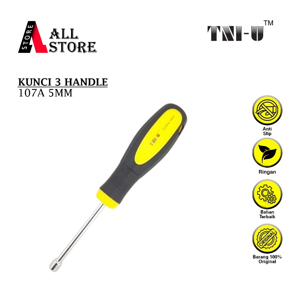 3 HANDLE KEY TNI-U TU- 107A-5mm THREE - HANDLE SLEEVE