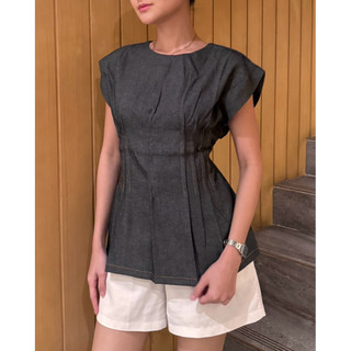 hersasse - Gemma Top | Blouse Wanita | Jeans Top | Fitted Top