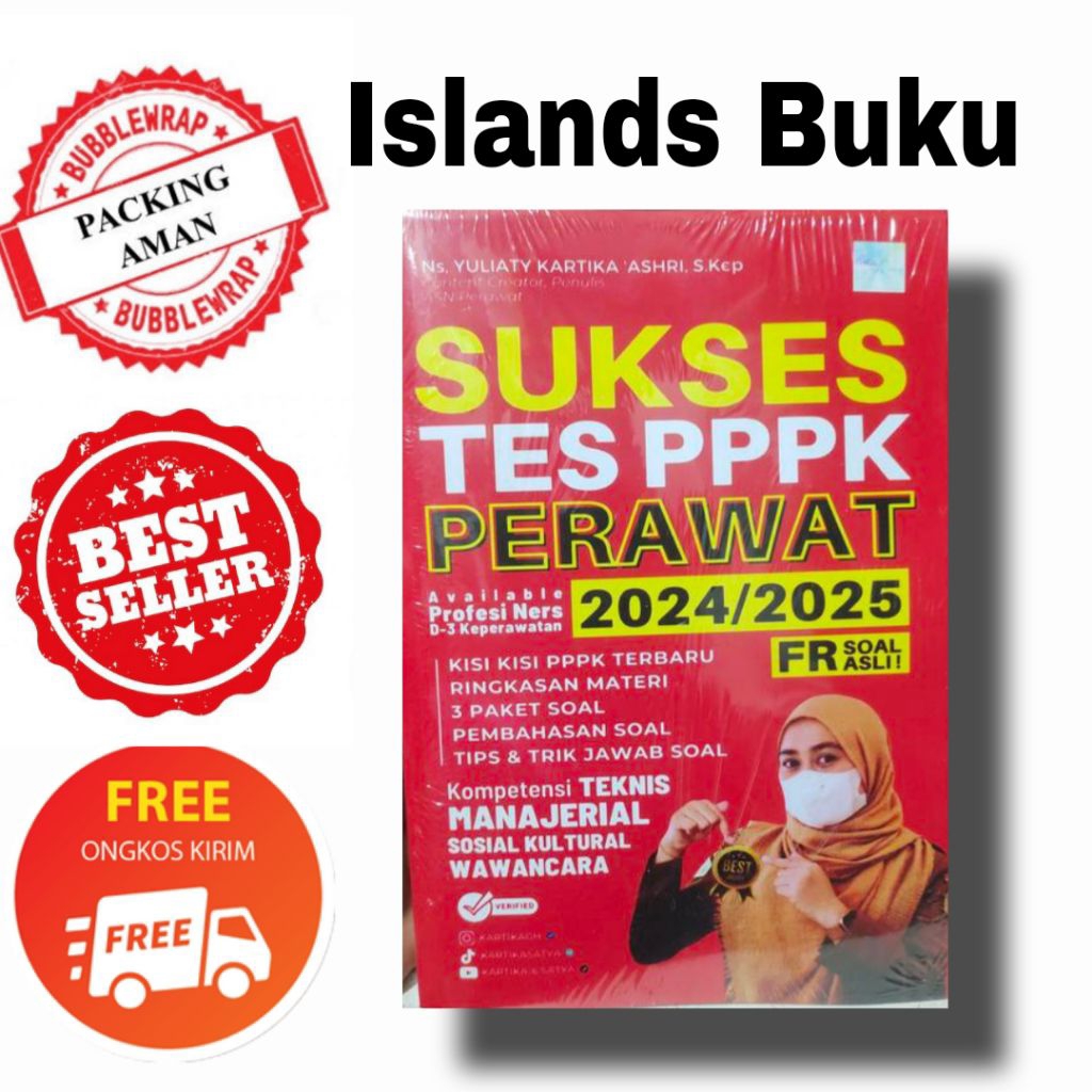 PPPK Nurse Test Success Book 2024/2025 FR คําถามดั้งเดิม