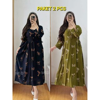 Paket Hemat Daster Jumbo Pita 2 PCS Bahan Tebal Kualitas Premium