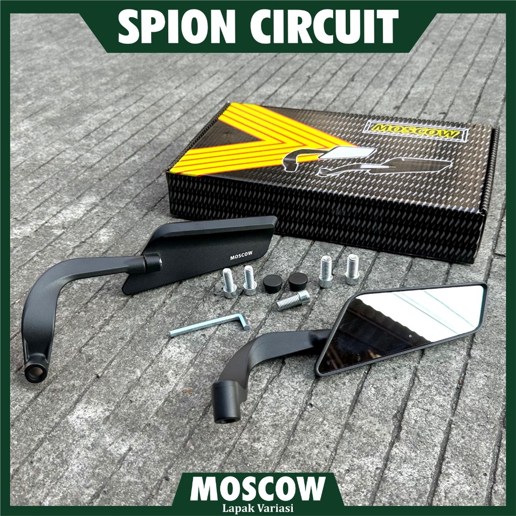 กระจกมองหลังรถจักรยานยนต์ Circuit Moscow Universal Nmax Aerox Lexi Zx10 R25 R15 Adv Pcx Universal รถ