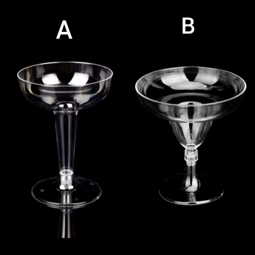 120 มล. Polystyrene แก้วค็อกเทลพลาสติกทนทาน Party Bar Club Event Event Cup