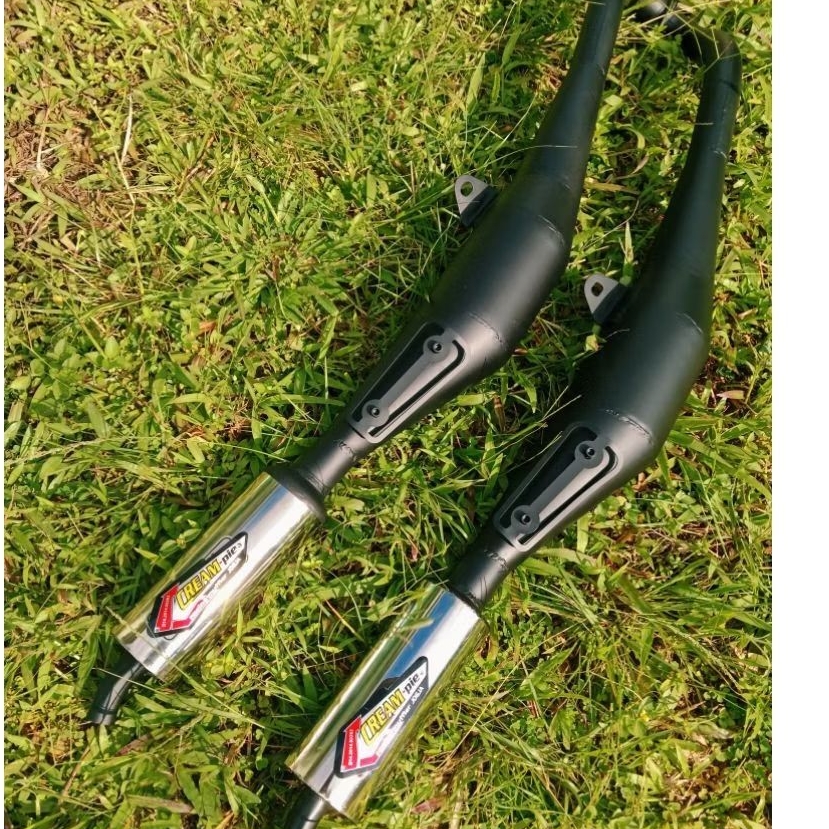 ท่อไอเสีย Creampei Fizr Force1 Y100 Yamaha Alfa F1zr F1 มาตรฐาน Racing ไอเสีย