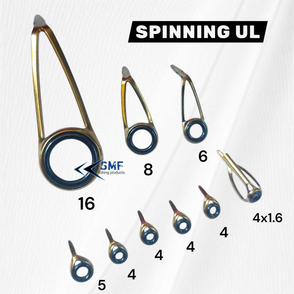 คันเบ็ดแบบกําหนดเอง Spinning UL Frame Gold K Series / K series