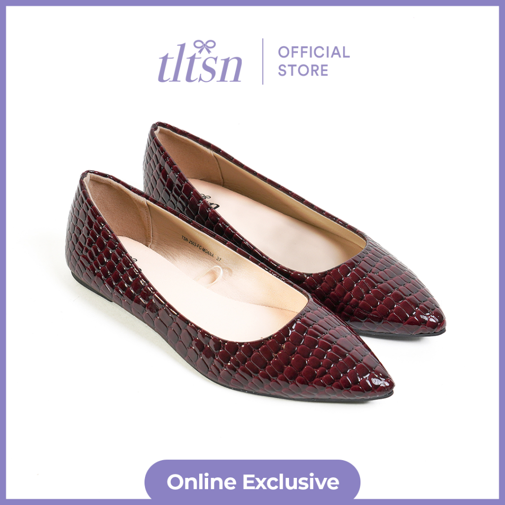 The Little Things She Needs - MOANA [Online Exclusive] Flatshoes รองเท้าไวน์ผู้หญิง