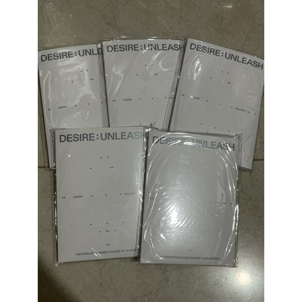 Enhypen desire Album: unleash weverse Album ver