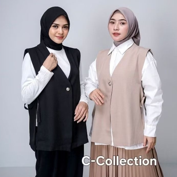 AYANA VEST PREMIUM นอกผู้หญิง VEST/OFFICE WORK VEST/COLLAGE VEST/OVERSIZE ผู้หญิง VEST TOP