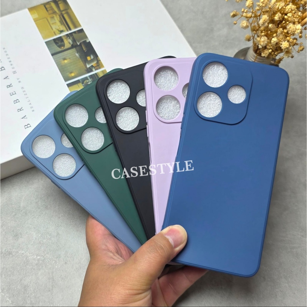 Poco M6 4G Poco M6 Pro 4G Poco M3 Poco M3 Pro Poco M4 Pro Poco M5 Poco M5S Softcase Candy Macaron Sq