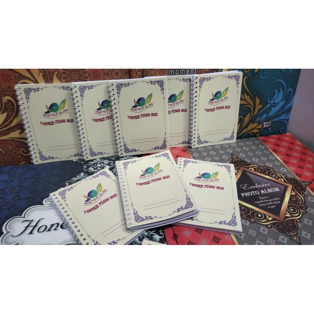 พิมพ์โน้ตที่กําหนดเองบล็อกโน้ตหนังสือ Blocknote Seminar