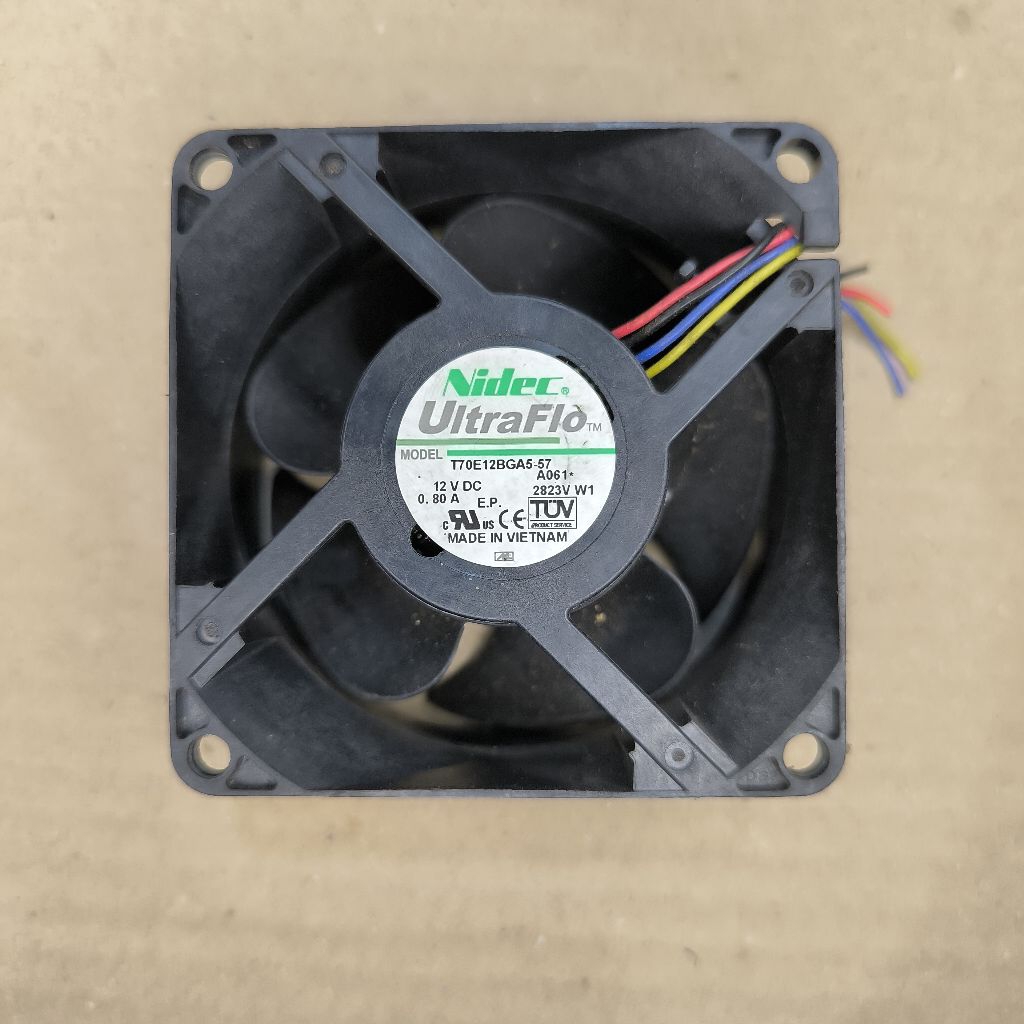 HIGH SPED FAN 7X7CM 12V 0.80 CAMPER