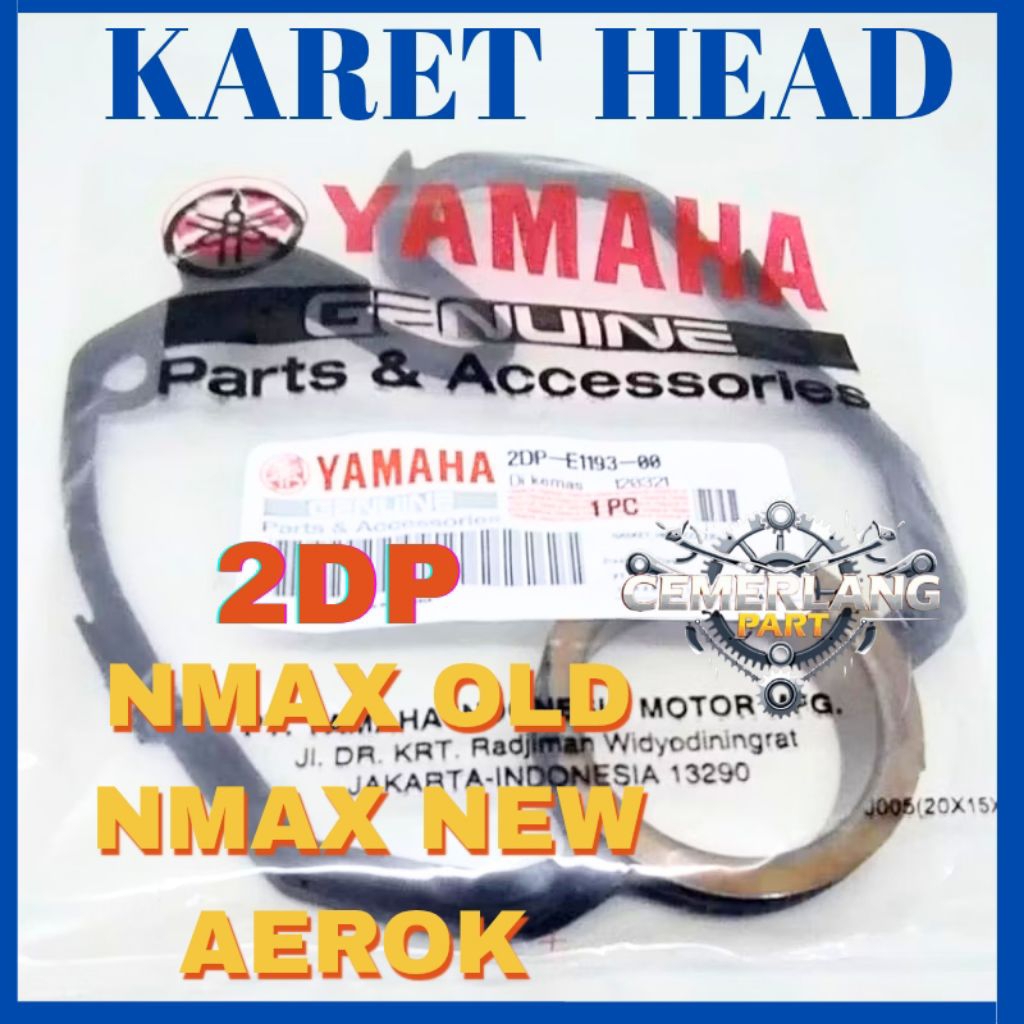 หัวซีลยาง 2DP Yamaha NMAX เก่า/ใหม่ AEROK YAMAHA 2DP
