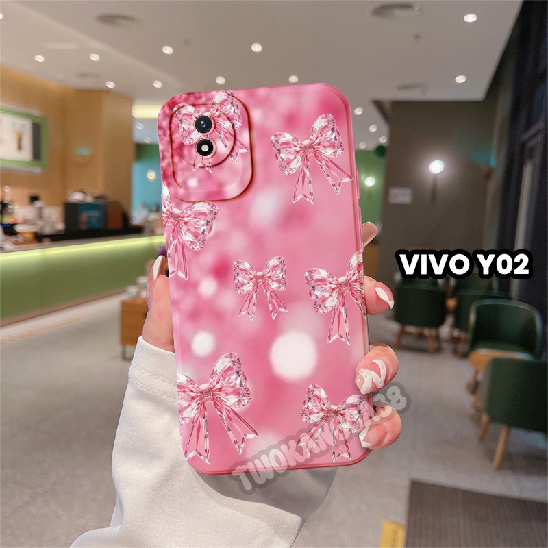 เคส VIVO Y02 Y02T ใหม่ล่าสุด - เคสโทรศัพท์ VIVO Y02 Y02T - Pro Camera Softcase - ตัวป้องกันกล้อง - เ