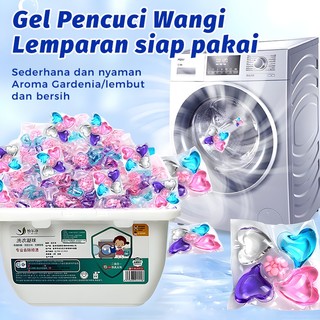 [5-in-1 100pcs] Laundry Pods 5in1 | Sabun Cuci Baju Parfum Tahan Lama | Pewangi Pakaian Anti Bau | Deterjen Cair Konsentrat Bubble Wash