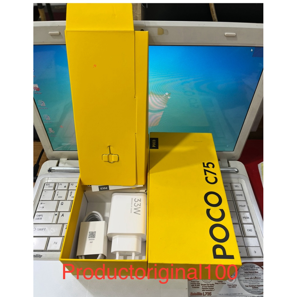 เครื่องชาร์จ Redmi SuperVooc 33w ของแท้ 100% ถอด C53 C55 C75 ฯลฯ