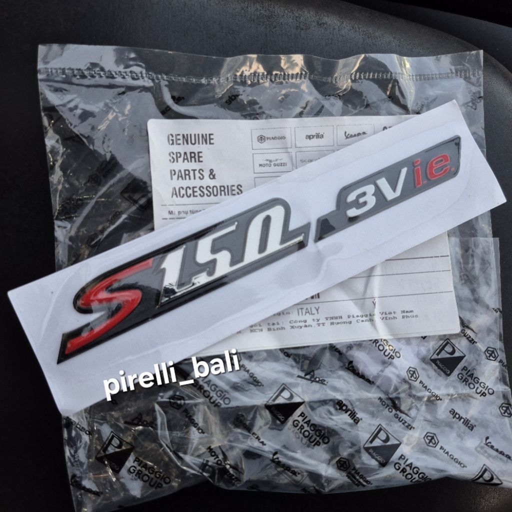 Emblem S150 3vie Sticker Original Vespa S Sticker S1503vie