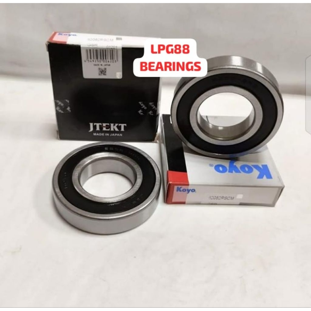 BEARING 6208 2RS ฝาครอบยาง BASE 62082RS
