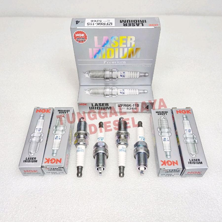 NGK LASER IRIDIUM SPARK PLUG JAZZ FREED BRIO MOBILIO CITY ACCORD HRV CRV BRV IZFR6K-11S / IZFR6K-13