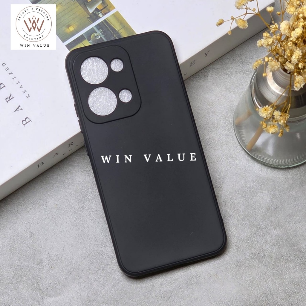 Oppo Reno 13 Oppo Reno 13 Pro Oppo Reno 13F Macaron Square Edge / Case Liquid Square Black Oppo Reno